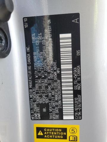 Photo 14 from auction – 2011 LEXUS RX 350 with VIN 2T2BK1BA2BC086608