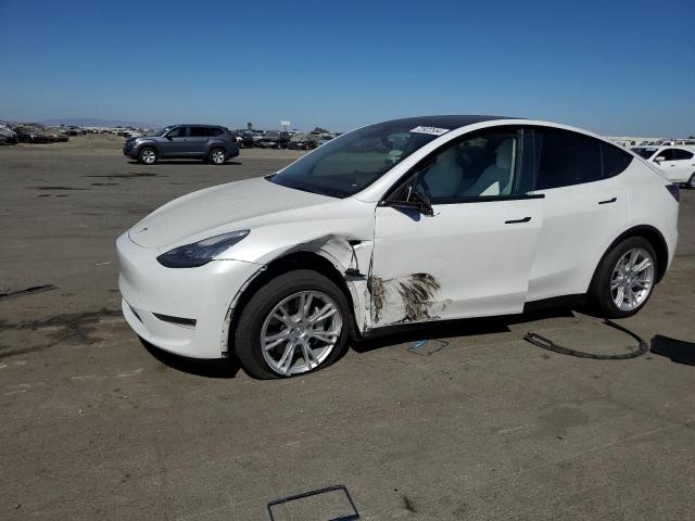 TESLA MODEL Y 2021 with VIN 5YJYGDEE1MF134727 - Photo from auction