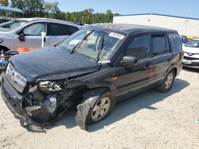 HONDA PILOT LX 2007 with VIN 5FNYF28147B024081 - Photo from auction