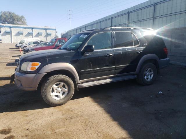 TOYOTA SEQUOIA SR 2002 with VIN 5TDZT34A62S074932 - Photo from auction
