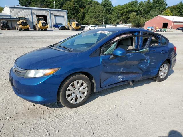 HONDA CIVIC LX 2012 with VIN 2HGFB2F56CH581587 - Photo from auction