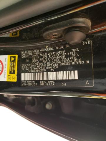 Zdjęcie 14 z aukcji – 2010 TOYOTA HIGHLANDER z VIN 5TDBK3EH3AS035584
