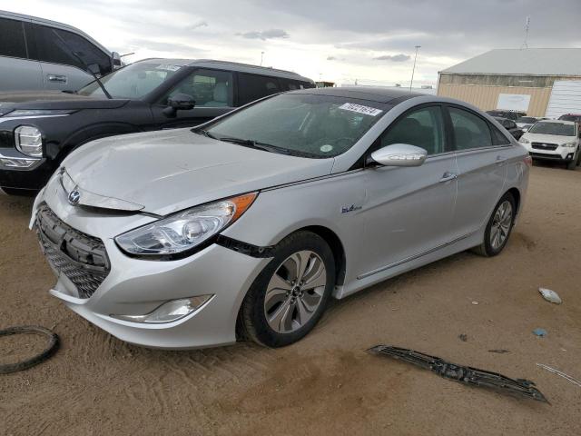 HYUNDAI SONATA HYB 2015 with VIN KMHEC4A4XFA125043 - Photo from auction