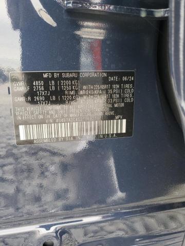 Photo 14 from auction – 2025 SUBARU OUTBACK PR with VIN 4S4BTADC4S3106927