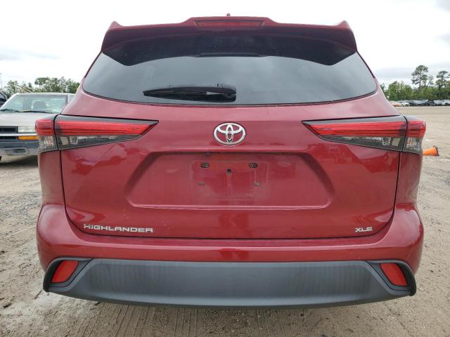 Photo 6 from auction – 2021 TOYOTA HIGHLANDER with VIN 5TDGZRAH1MS033489