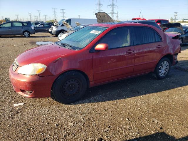 TOYOTA COROLLA CE 2003 with VIN JTDBR32E832001818 - Photo from auction