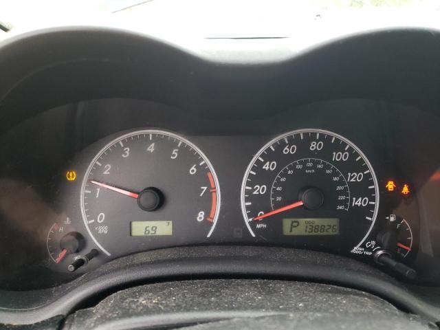 Photo 9 from auction – 2009 TOYOTA COROLLA BA with VIN 2T1BU40E59C109735
