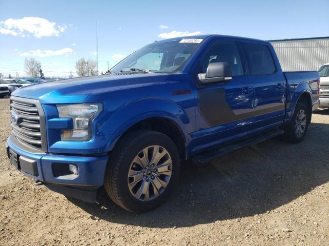 FORD F150 SUPER 2017 with VIN 1FTEW1EFXHFA01737 - Photo from auction