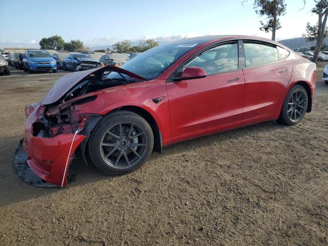 TESLA MODEL 3 2022 with VIN 5YJ3E1EB6NF206804 - Photo from auction