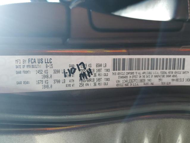 Photo 14 from auction – 2015 JEEP GRAND CHER with VIN 1C4RJEBG7FC118839
