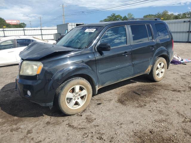 HONDA PILOT EXLN 2011 with VIN 5FNYF3H76BB043055 - Photo from auction