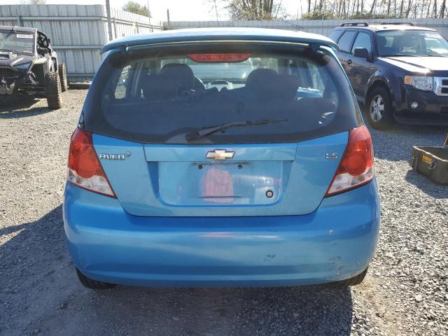 Photo 6 from auction – 2007 CHEVROLET AVEO BASE with VIN KL1TD66617B770875