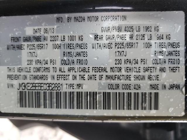 Photo 14 from auction – 2014 MAZDA CX-5 SPORT with VIN JM3KE2BE6E0362881
