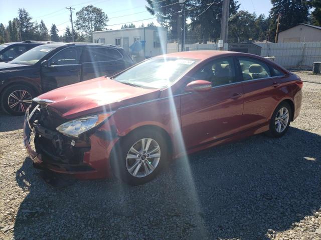HYUNDAI SONATA GLS 2014 with VIN 5NPEB4AC0EH869885 - Photo from auction
