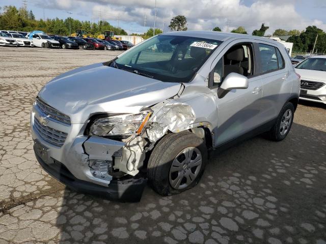 CHEVROLET TRAX LS 2015 with VIN KL7CJKSB0FB084724 - Photo from auction