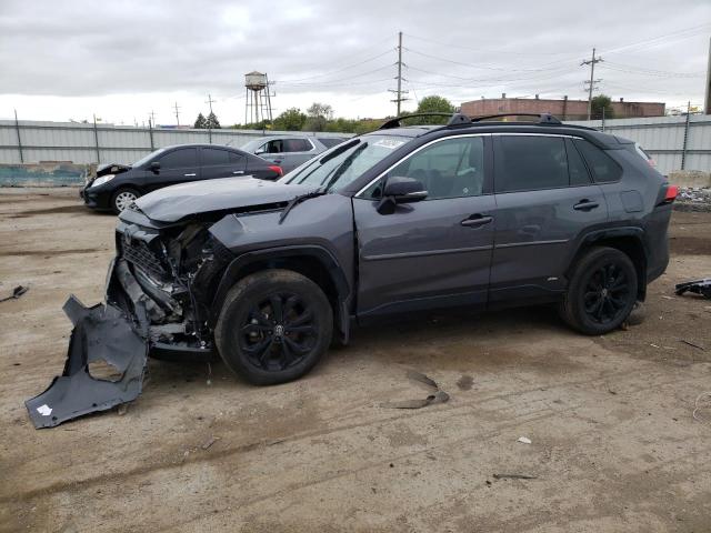 TOYOTA RAV4 XSE 2023 with VIN 2T3E6RFVXPW039888 - Photo from auction