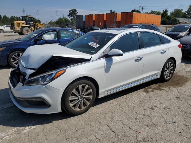 HYUNDAI SONATA SPO 2017 with VIN 5NPE34AF2HH510016 - Photo from auction