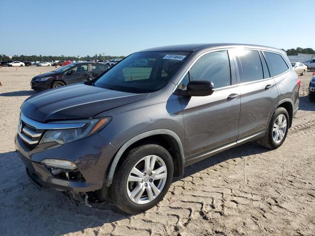 HONDA PILOT LX 2018 with VIN 5FNYF5H1XJB018889 - Photo from auction