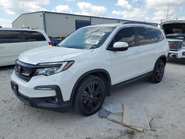 HONDA PILOT SE 2022 with VIN 5FNYF5H22NB032185 - Photo from auction