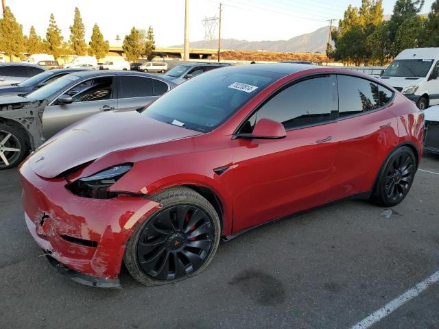 Photo 1 from auction – 2021 TESLA MODEL Y with VIN 5YJYGDEF5MF251977