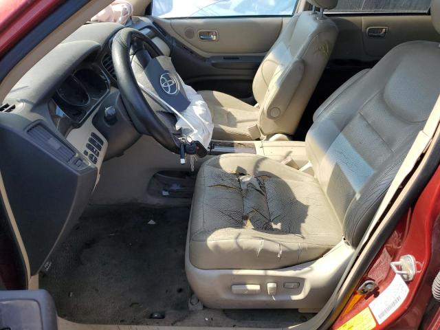 Photo 7 from auction – 2002 TOYOTA HIGHLANDER with VIN JTEHF21A920052875