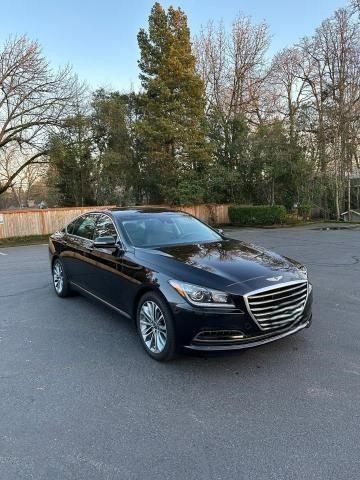 GENESIS G80 BASE 2017 with VIN KMHGN4JE2HU175058 - Photo from auction