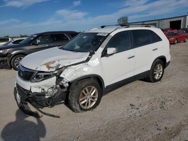 KIA SORENTO LX 2014 with VIN 5XYKT3A64EG449459 - Photo from auction