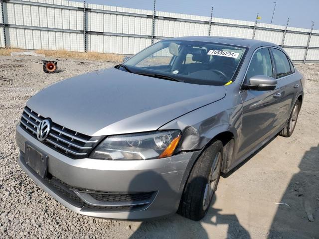 Photo 1 from auction – 2012 VOLKSWAGEN PASSAT SE with VIN 1VWBN7A39CC104529
