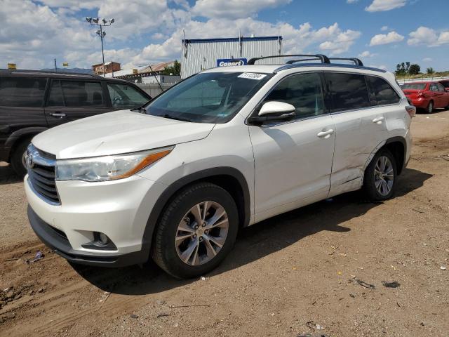 TOYOTA HIGHLANDER 2015 with VIN 5TDKKRFH6FS117768 - Photo from auction