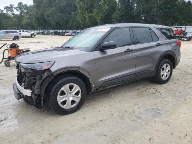 FORD EXPLORER P 2021 with VIN 1FM5K8AB5MGB53352 - Photo from auction