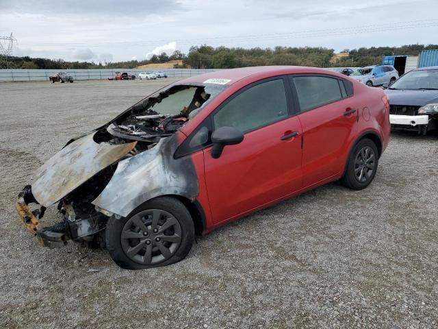 KIA RIO LX 2013 with VIN KNADM4A38D6269580 - Photo from auction