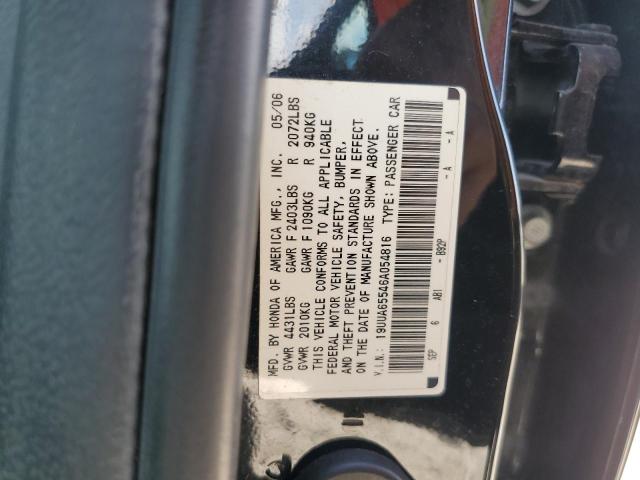 Photo 14 from auction – 2006 ACURA 3.2TL with VIN 19UUA65546A054816