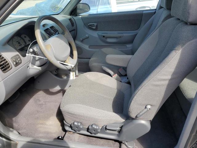 Photo 7 from auction – 2001 HYUNDAI ACCENT GS with VIN KMHCG35C21U123768