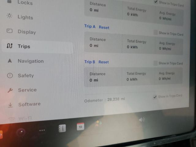 Photo 9 from auction – 2022 TESLA MODEL Y with VIN 7SAYGDEE8NF511039