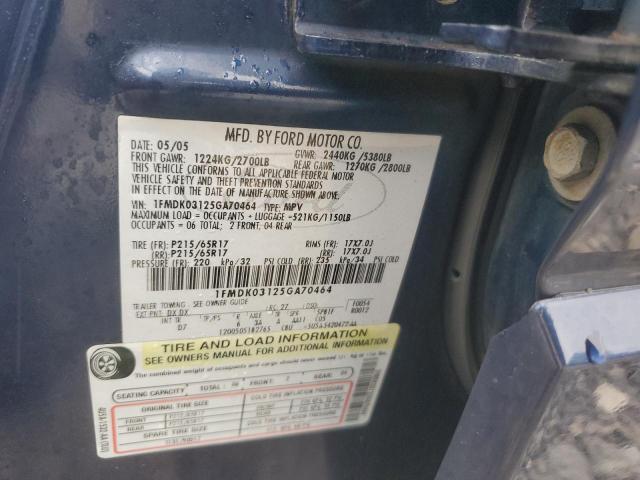 Photo 14 from auction – 2005 FORD FREESTYLE with VIN 1FMDK03125GA70464