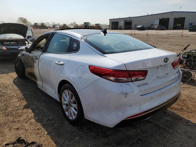 Photo 2 from auction – 2016 KIA OPTIMA EX with VIN 5XXGU4L36GG039555