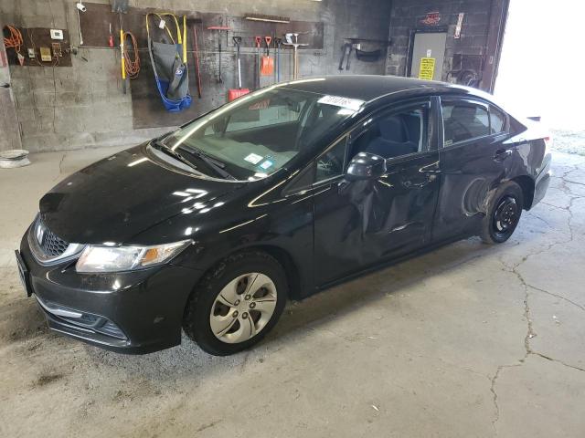 HONDA CIVIC LX 2013 with VIN 2HGFB2F57DH544596 - Photo from auction
