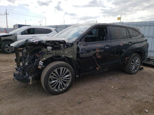 TOYOTA HIGHLANDER 2021 with VIN 5TDFZRBH1MS156896 - Photo from auction
