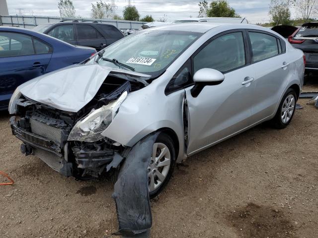 KIA RIO LX 2012 with VIN KNADM4A33C6075957 - Photo from auction