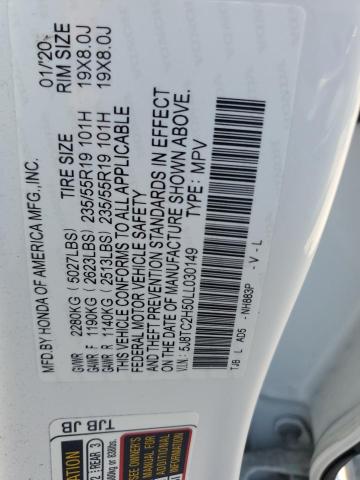 Photo 14 from auction – 2020 ACURA RDX TECHNO with VIN 5J8TC2H50LL030149