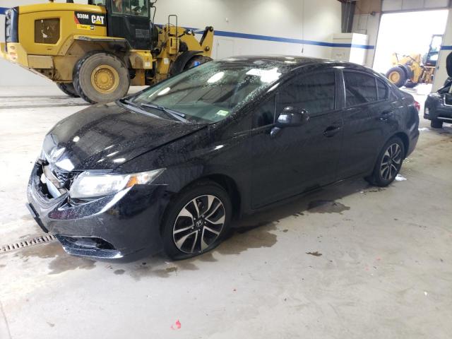 HONDA CIVIC EXL 2013 with VIN 2HGFB2F92DH550793 - Photo from auction