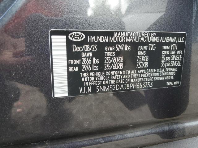 Photo 14 from auction – 2023 HYUNDAI SANTA FE S with VIN 5NMS2DAJ8PH653753