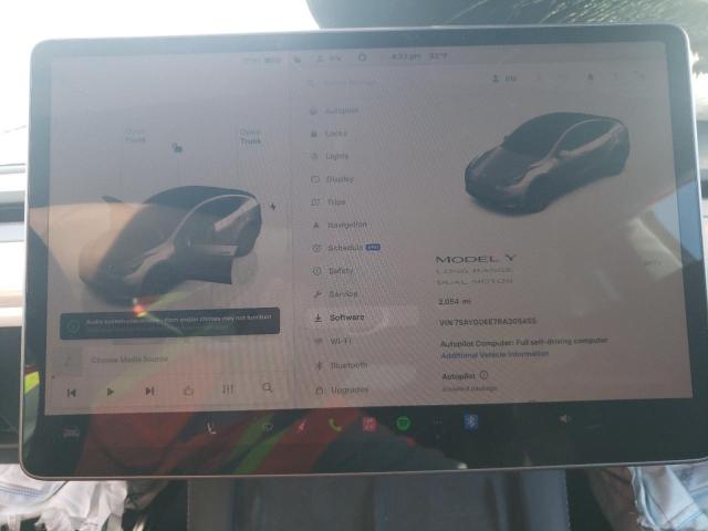 Photo 9 from auction – 2024 TESLA MODEL Y with VIN 7SAYGDEE7RA305455