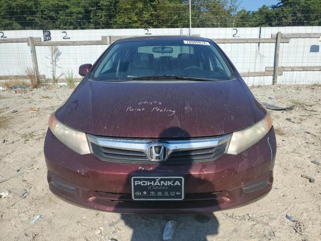Photo 5 from auction – 2012 HONDA CIVIC EX with VIN 2HGFB2F81CH533974