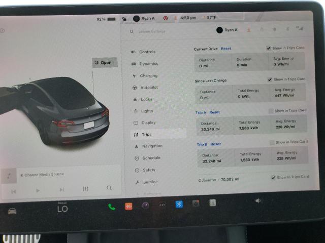 Photo 9 from auction – 2021 TESLA MODEL 3 with VIN 5YJ3E1EA3MF866871