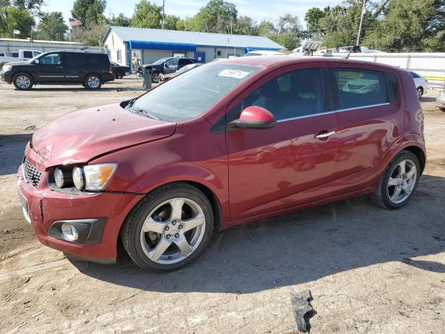 CHEVROLET SONIC LTZ 2012 with VIN 1G1JE6SH7C4184015 - Photo from auction