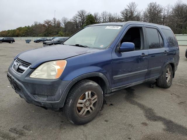 Photo 1 from auction – 2002 HONDA CR-V EX with VIN JHLRD78812C002309