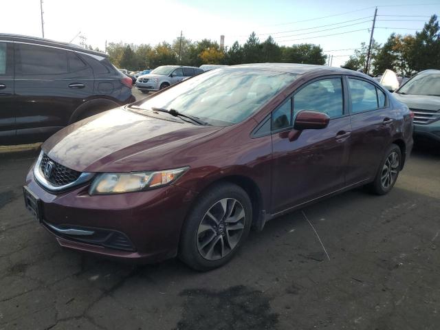 HONDA CIVIC EX 2014 with VIN 19XFB2F84EE001213 - Photo from auction