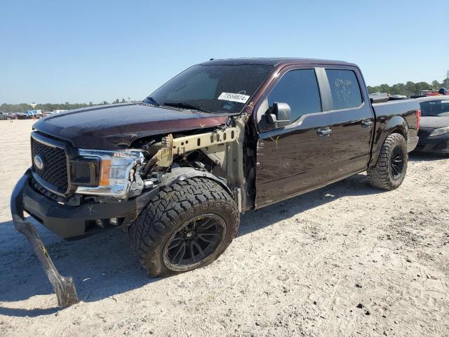 FORD F150 SUPER 2018 with VIN 1FTEW1C56JKF74478 - Photo from auction