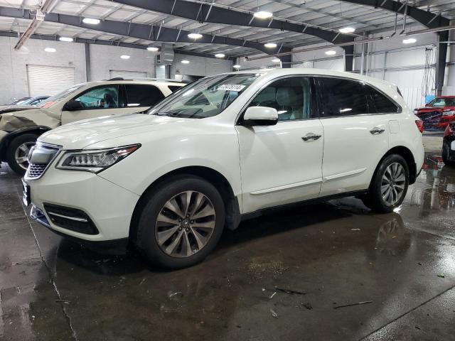 ACURA MDX TECHNO 2014 with VIN 5FRYD4H48EB030926 - Photo from auction
